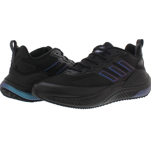 ADIDAS ALPHAMAGMA GUARD - SIZE 8.5 MEN/ 9.5 WMN - BLACK/NAVY BLUE - Picture 3 of 13